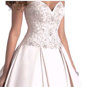 Plus Size Alfredo Angelo Sapphire Ballgown.  Size 22W